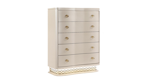 Flora Bedroom Set Collection In Beige