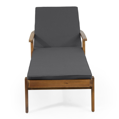 Jason - Chaise Lounge Adjustable Acacia Wood Outdoor Furniture