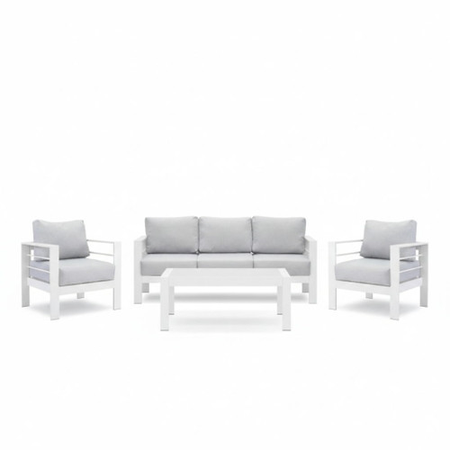 Outdoor Patio Set With All-Weather Thick Cushions