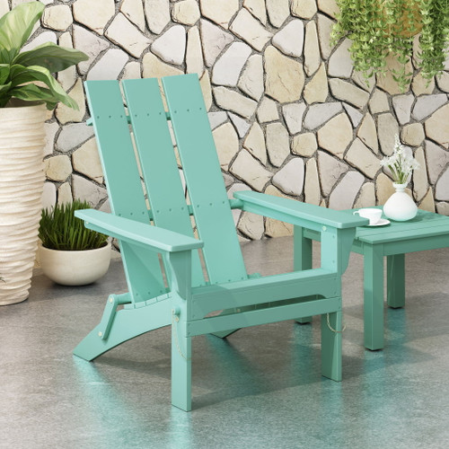 Aurascape - Outdoor Comfort Foldable Adirondack Chair