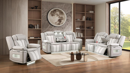 Cruiser Reclining Sofa with Power Headrest and Lumbar Support