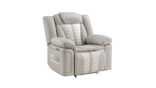 Cruiser Reclining Chair with Power Headrest and Lumbar Support by Galaxy Home Furnishings