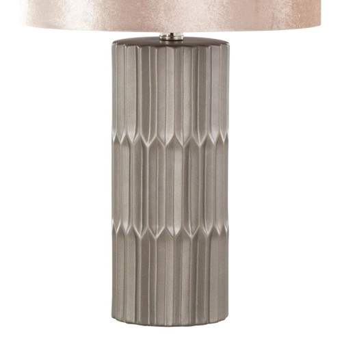 Tania - 22" Ceramic Table Lamp - Beige