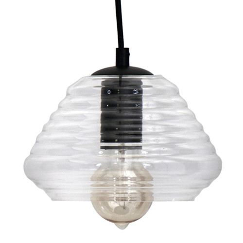 Torus - Triangle Pendant Lamp - Clear