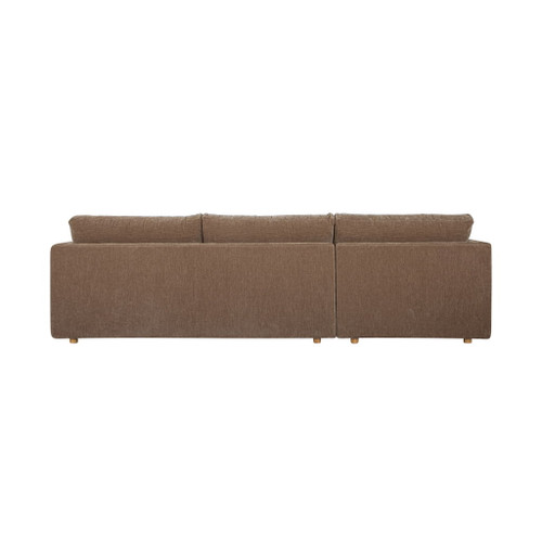 Bryn - Sectional Camel Left Stationary Sofa - Light Brown