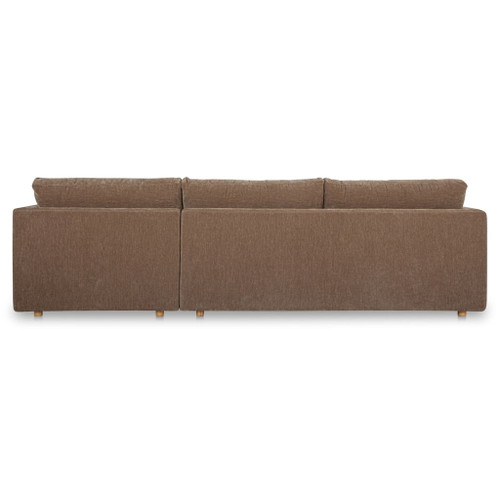 Bryn - Sectional Camel Right Stationary Sofa - Camel