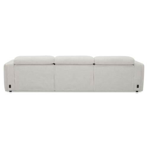 Wilder - Power Recliner Sofa - Flecked Oat