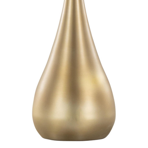 Pebble - 30" Metal Table Lamp (Set of 2) - White And Gold
