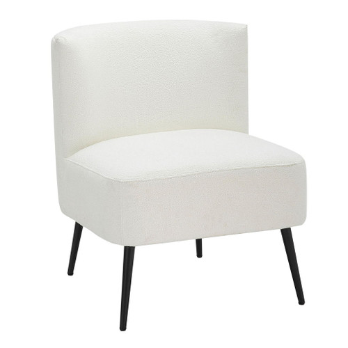 Fran - Slipper Chair - White