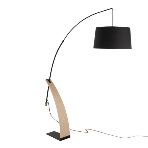 Robyn - Floor Lamp - Dark Brown