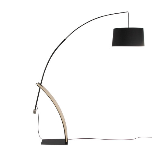 Robyn - Floor Lamp - Dark Brown
