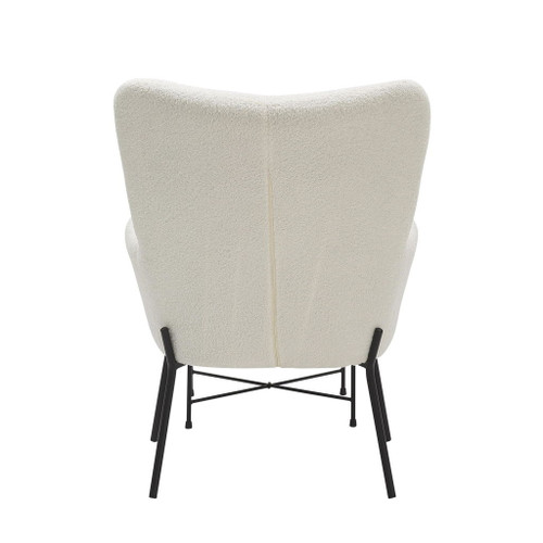 Izzy - Industrial Lounge Chair And Ottoman Set