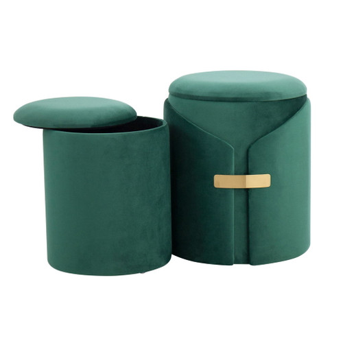 Dahlia - Nesting Ottoman (Set of 2)
