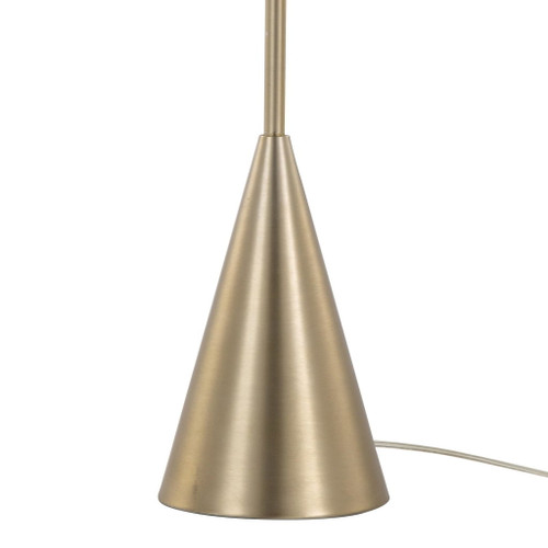 Cone - Contemporary Metal Floor Lamp From Grandview Gallery