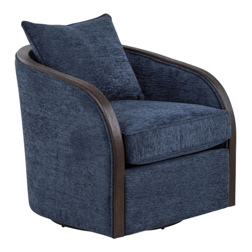 Gemma - Upholstered Contemporary Swivel Accent Chair