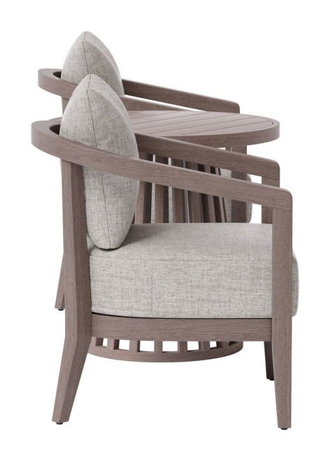 Viola - Patio Seating Set - Brown