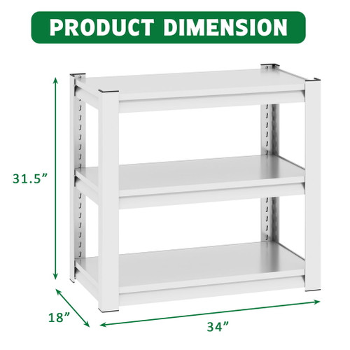 Stylish Metal rium Stand For 20 - 30 Gallon Tanks, 3 Tier Adjustable Shelf