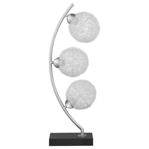 Mcdougal - Spherical Table Lamp With LED Lighting - Black