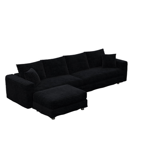 Modern Comfy Upholstered Sofa Cloud Couch & Deep Seat Couches