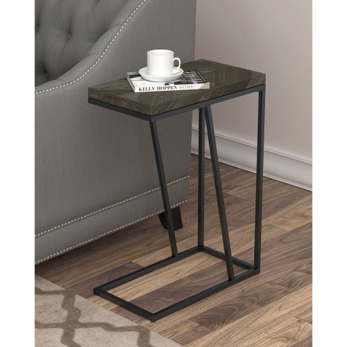 Herringbone Accent Table