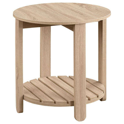 Altos - 1 Shelf Round Table