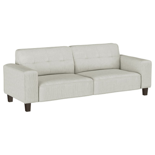 Evoke - Upholstered Tufted Sofa - Greige