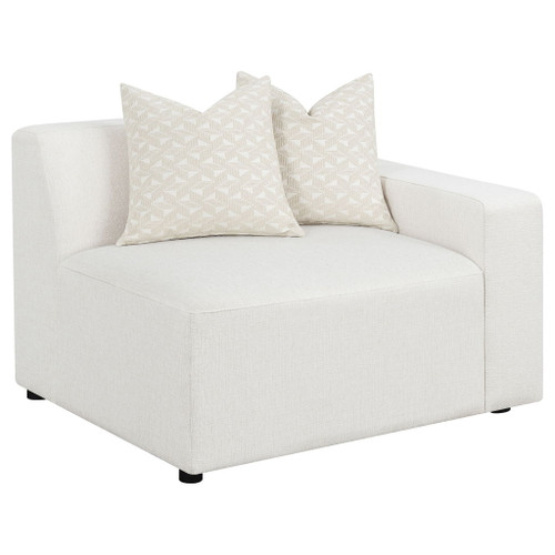 Marlowe - 6 Piece Tight Seat Modular Sectional - Ivory White