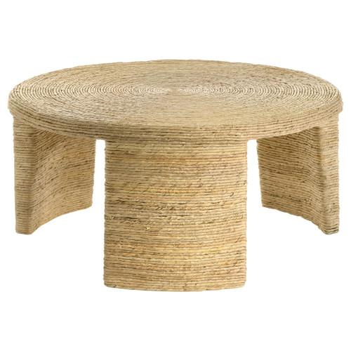 Mize - Round Coffee Table - Natural