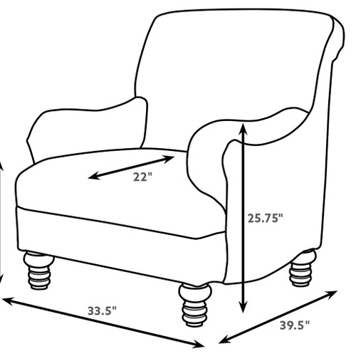 Danforth - High Backrest Accent Chair
