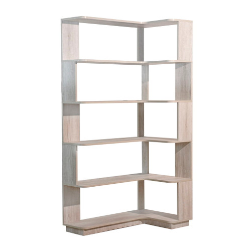 L-Shaped Corner Bookshelf