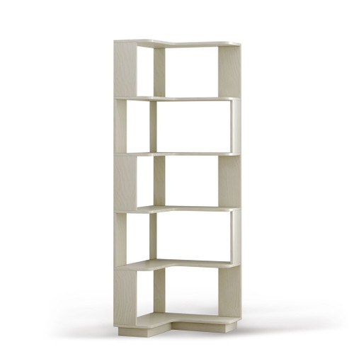 L-Shaped Corner Bookshelf