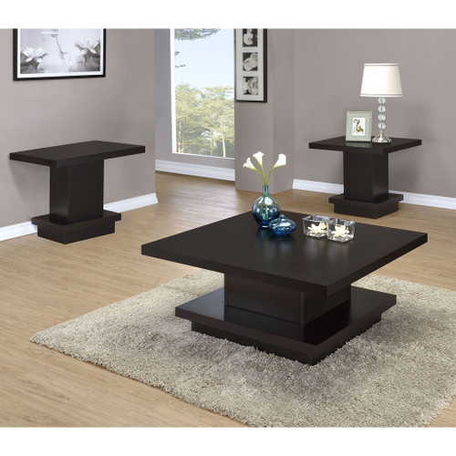 Square Coffee And End Table Set