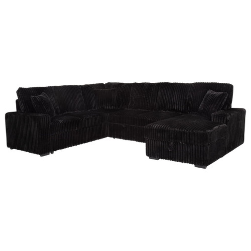 Thurston - Storage Sectional Sofa With Pop Up Bed