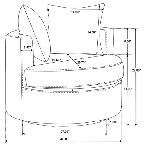 Quinn - Swivel Accent Chair