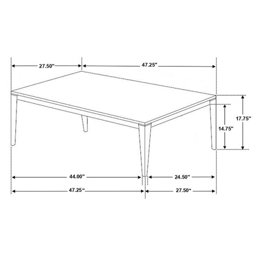 Tryon - Marble 2 Piece Coffee And End Table Set - Gray