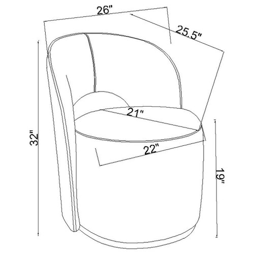 Quinto - Swivel Accent Chair