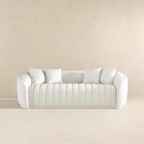 Markus - Tight Back Couch - White
