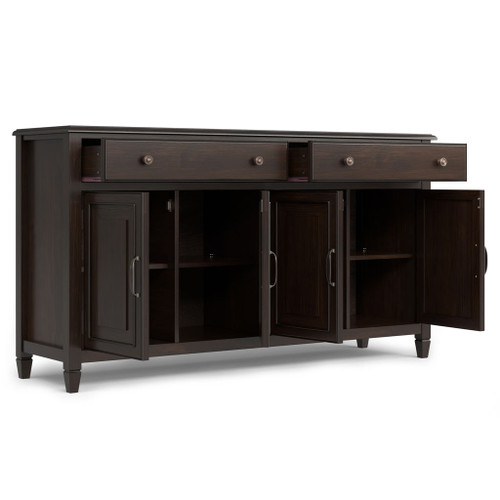 Connaught - Large Sideboard Buffet Storage Cabinet - Brown