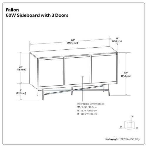 Fallon - Sideboard Buffet - Natural