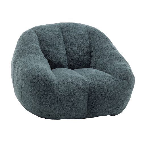 Comfy Bean Bag Chair With Memory Foam Filler, Tufted Soft