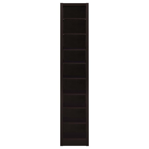 Eliam - 8-Shelf Bookcase - Cappuccino