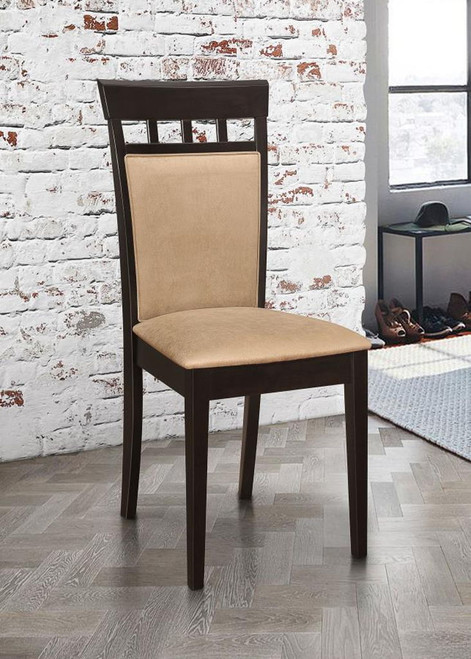 Gabriel - Closed Back Side Chairs (Set of 2) - Cappuccino