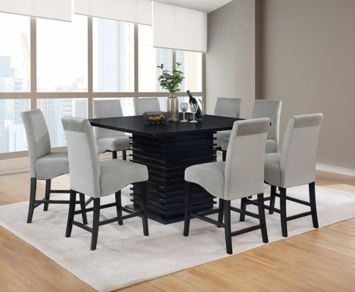 Stanton - Square Counter Height Dining Table - Black