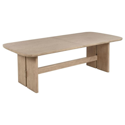Kailani - Rectangular Wood Dining Table - Beige Oak
