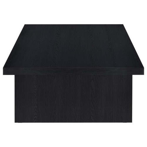 Max - Rectangular Engineered Laminate Coffee Table - Black