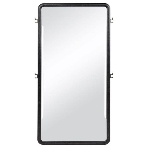 Leandro - 76" Full Length Floor Mirror - Burnished Black