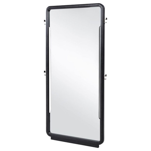 Leandro - 76" Full Length Floor Mirror - Burnished Black