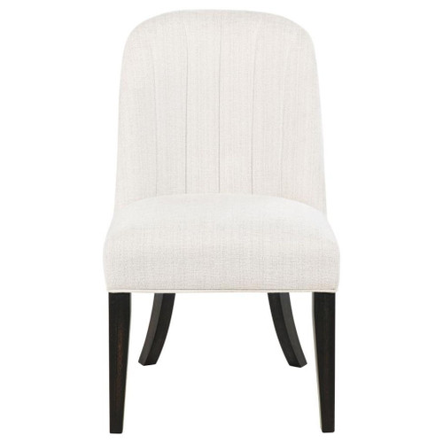 Leandro - Upholstered Dining Side Chair (Set of 2) - Cream