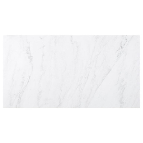 Sherry - 7 Piece Rectangular Marble Top Dining Table Set - Sand