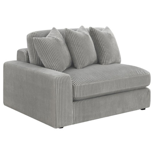 Blaine - Reversible Upholstered Chaise Sectional Sofa - Fog